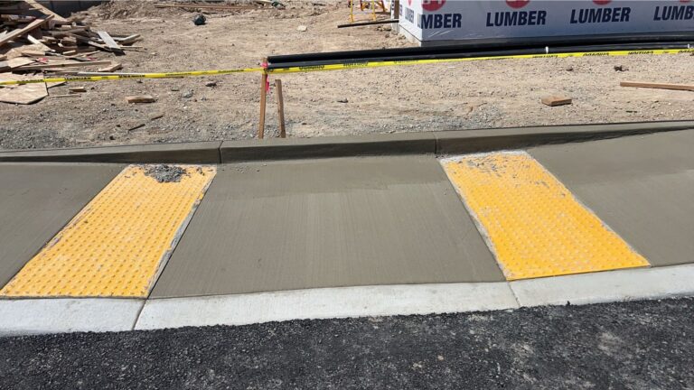 ada curb ramp and sidewalk installation boise id